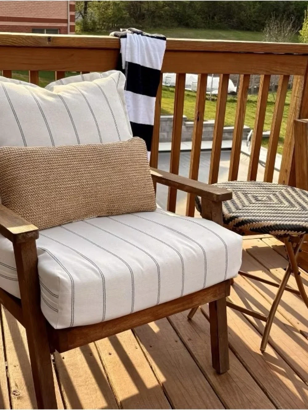 Aster Patio Folding  Wicker Table - Opalhouse
